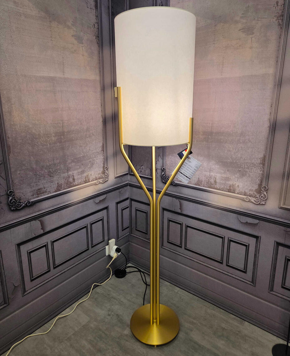 Lampadaire ARBORESCENCE - CVL : 950 € au lieu de 1 912 € / Laiton massif / Dimensions D40 x HT 180 cm